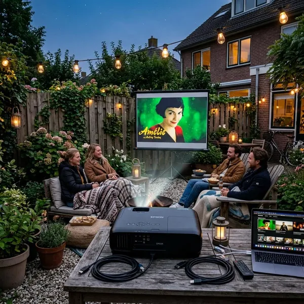 Wanneer werkt een beamer voor buiten goed