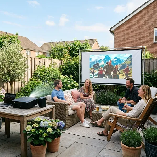 beamer voor buiten overdag