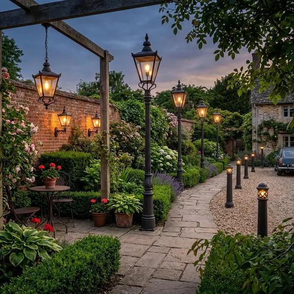 Pros and Cons of Cast Iron Garden Lighting