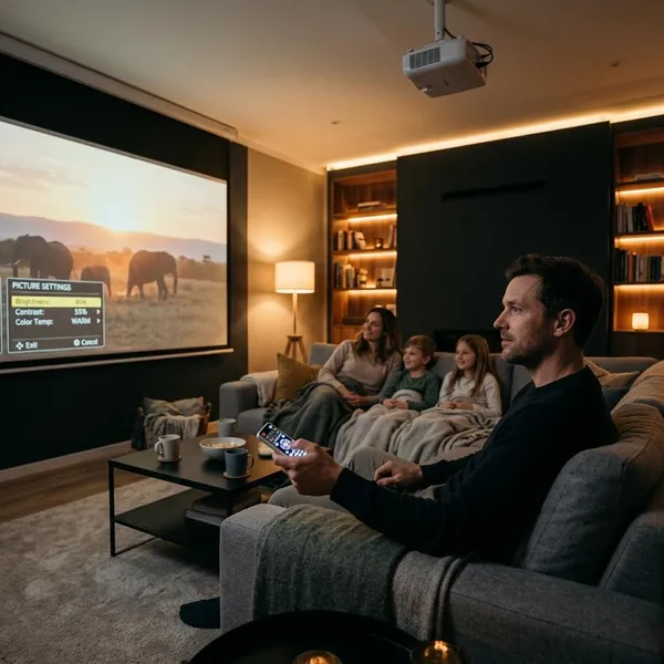 Is projectorlicht schadelijk voor je ogen