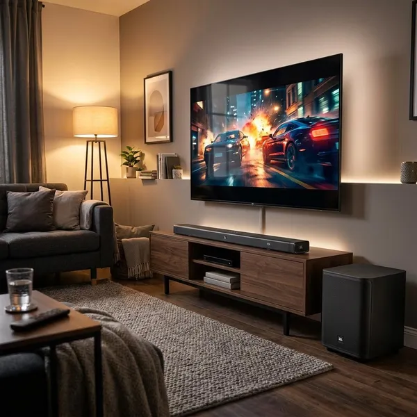 JBL soundbar met subwoofer