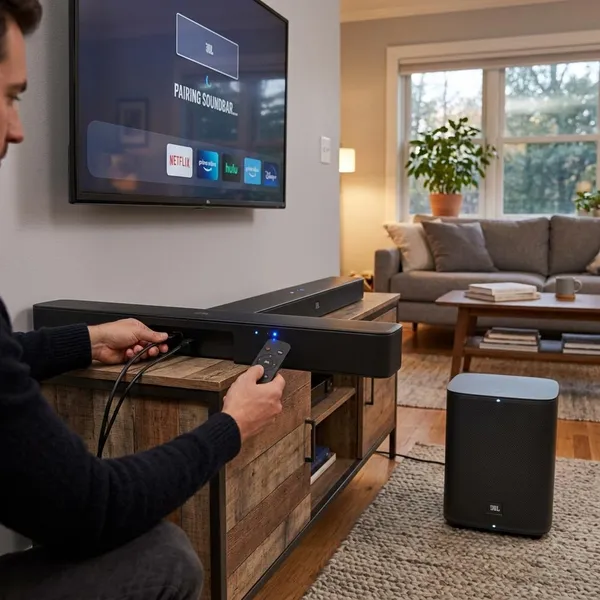 Waar let je op bij een JBL soundbar met subwoofer