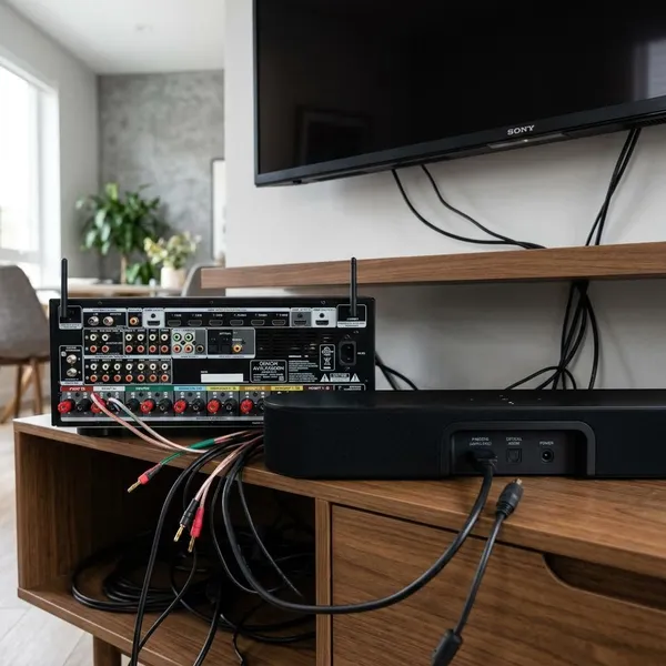 kan je een soundbar aansluiten op een receiver