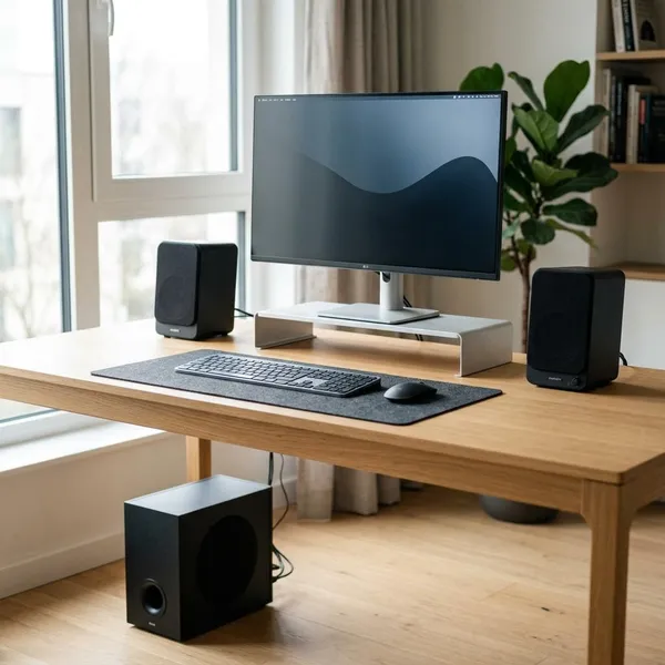 Pc speakers met subwoofer beter laten klinken
