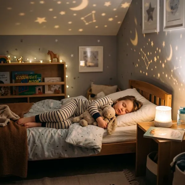 Projectorlamp veilig gebruiken in de kinderkamer