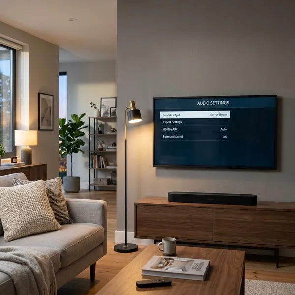 Sonos Beam instellen per tv merk