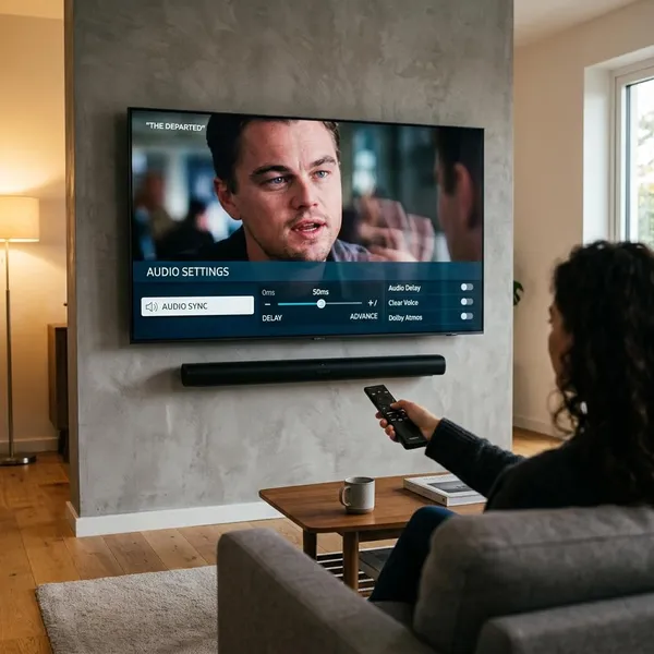 soundbar geluid niet synchroon