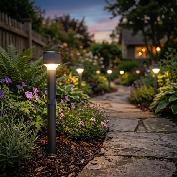 Waar let je op bij tuinverlichting op batterijen