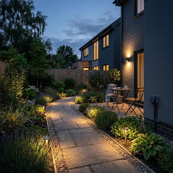 tuinverlichting op stroom