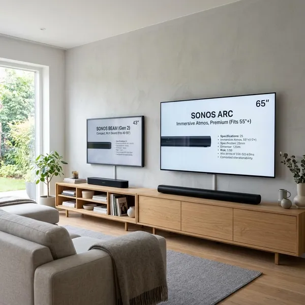 verschil Sonos Beam en Arc