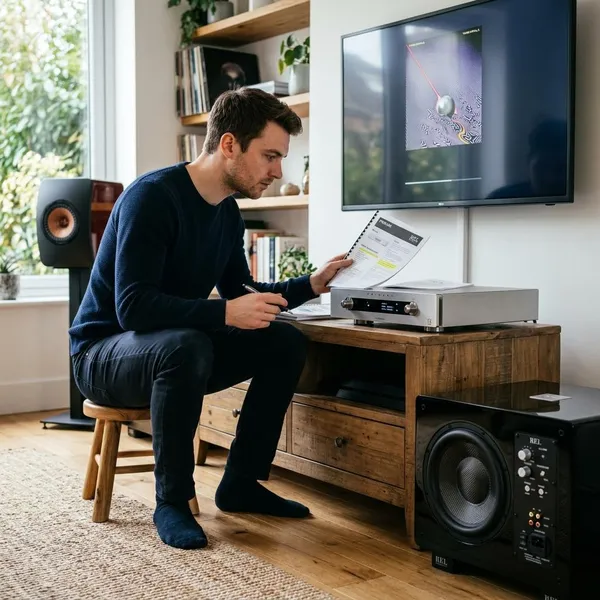 versterker met subwoofer