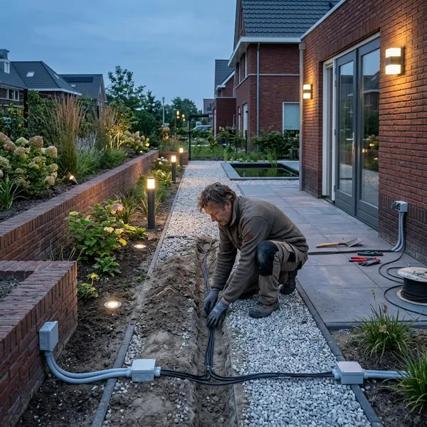 Deuren, oprit en schuur veilig verlichten