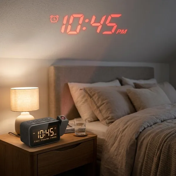 Waar let je op bij een wekker met projector kopen