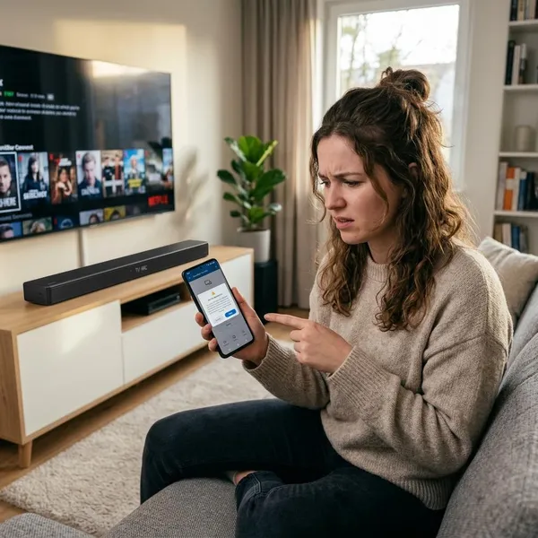 Samsung soundbar updaten via de app