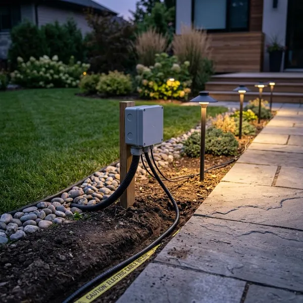Grondkabel veilig aanleggen in de tuin