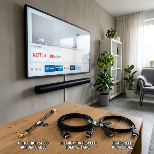 HDMI kabeltypen voor soundbars